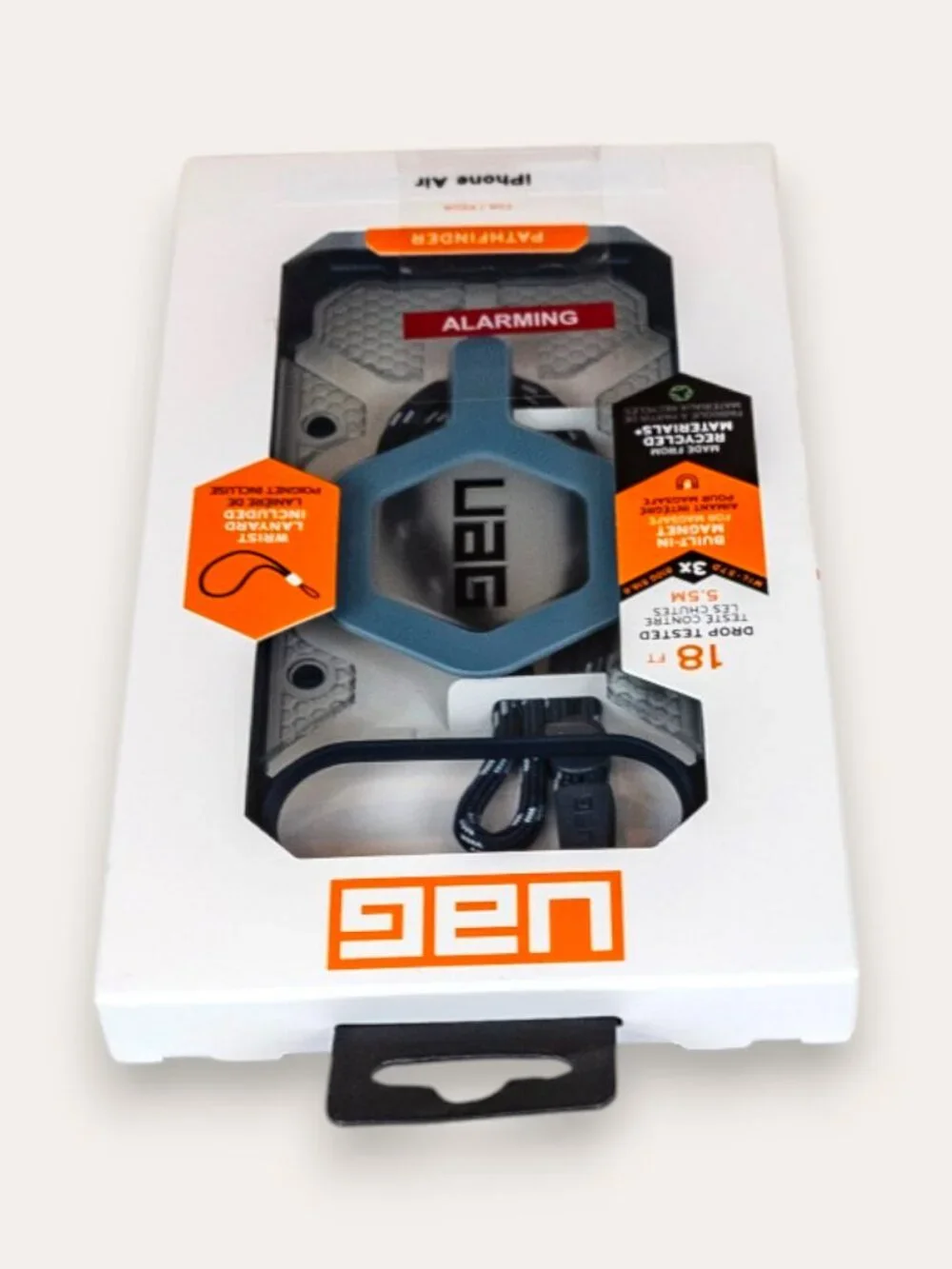 UAG Pathfinder iPhone Air Case Clear MagSafe Lanyard NIB